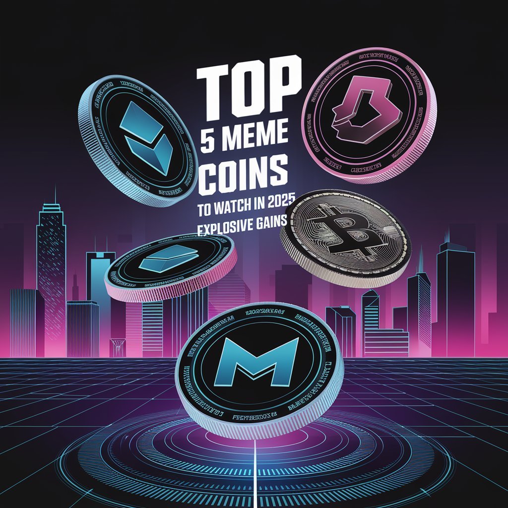 Top 5 Meme Coins to Watch in 2025 for Explosive Gains